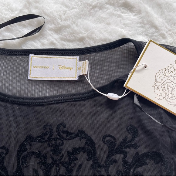 Mink Pink Beauty and the Beast Mesh Crop Top - Picture 4 of 10